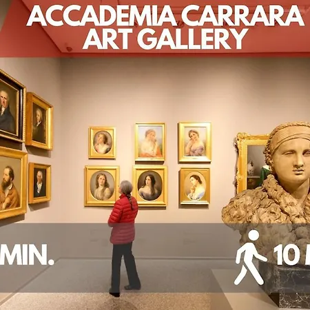 アパート Centre - 5min From Bgy Airport, Wifi, Ac ベルガモ