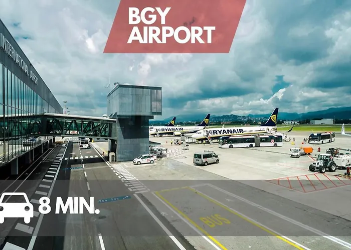 Centre - 5min From Bgy Airport, Wifi, Ac Apartmán Bergamo